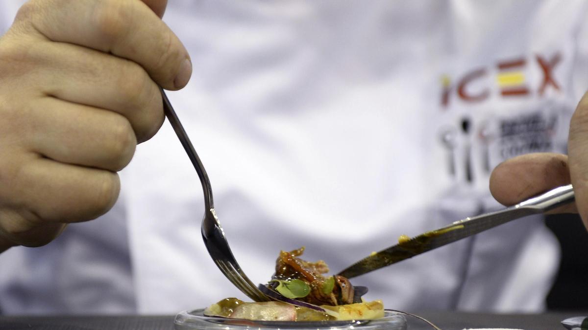 Imagen del concurso de tapas de Valladolid.