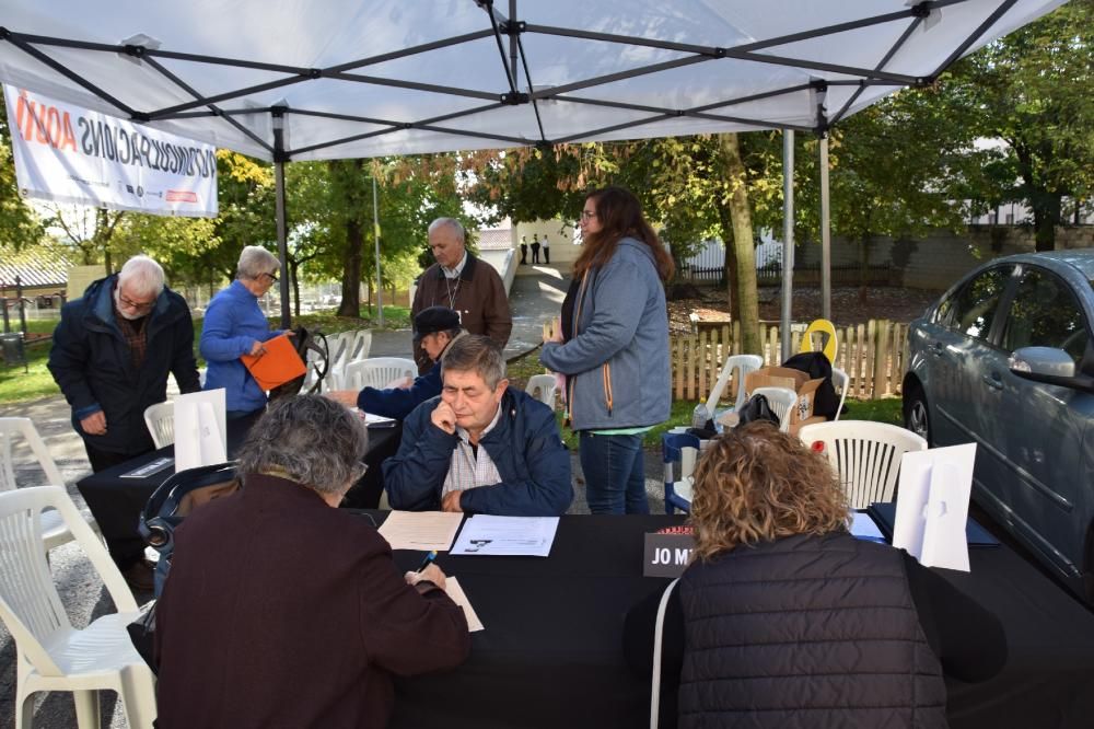 Desenes de persones s'auto inculpen a Berga