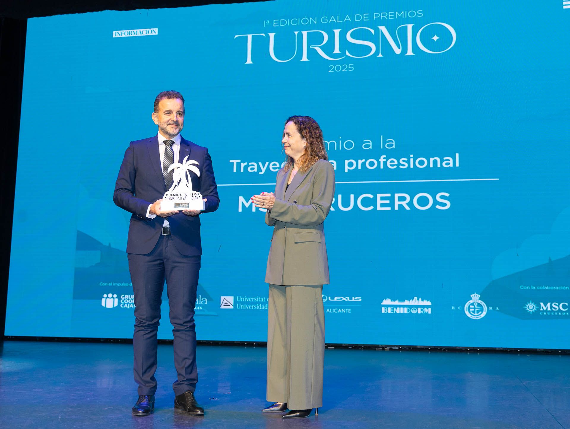 INFORMACIÓN celebra en el  MSC Music la Iª Gala de los Premios Turismo