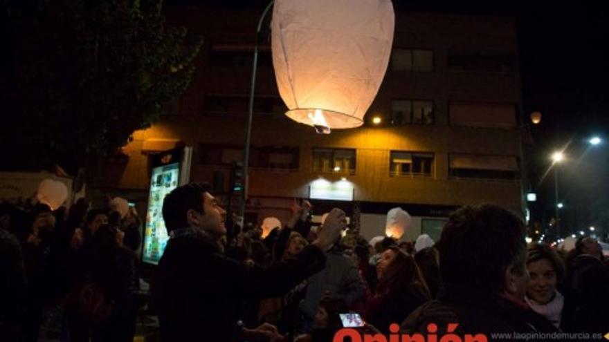 Iniciativa &#039;Luces solidarias&#039;en Caravaca