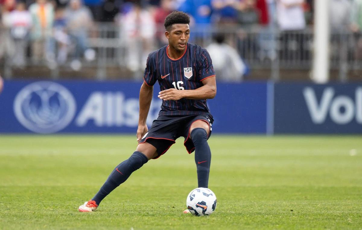 Alex Freeman, lateral del Villarreal y de la selección de Estados Unidos.