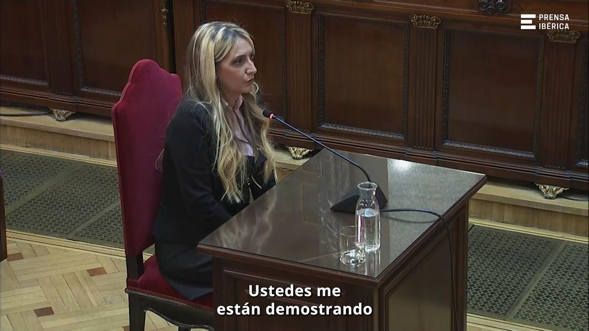 Claudia Montes, ante el Supremo: "Ábalos nunca me dijo 'Oye, te he enchufado'"