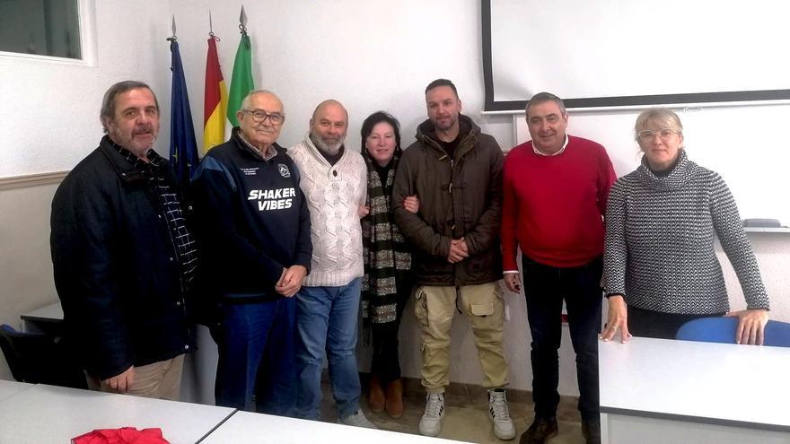 Momento de la firma del convenio.