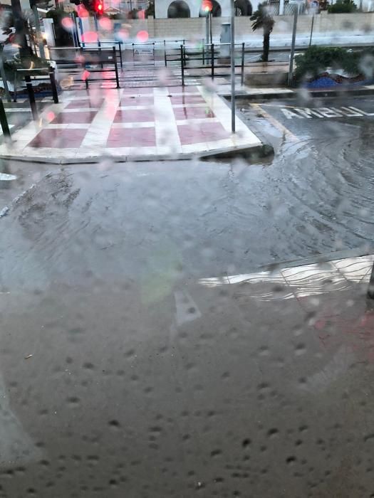 Daños por el temporal en El Campello