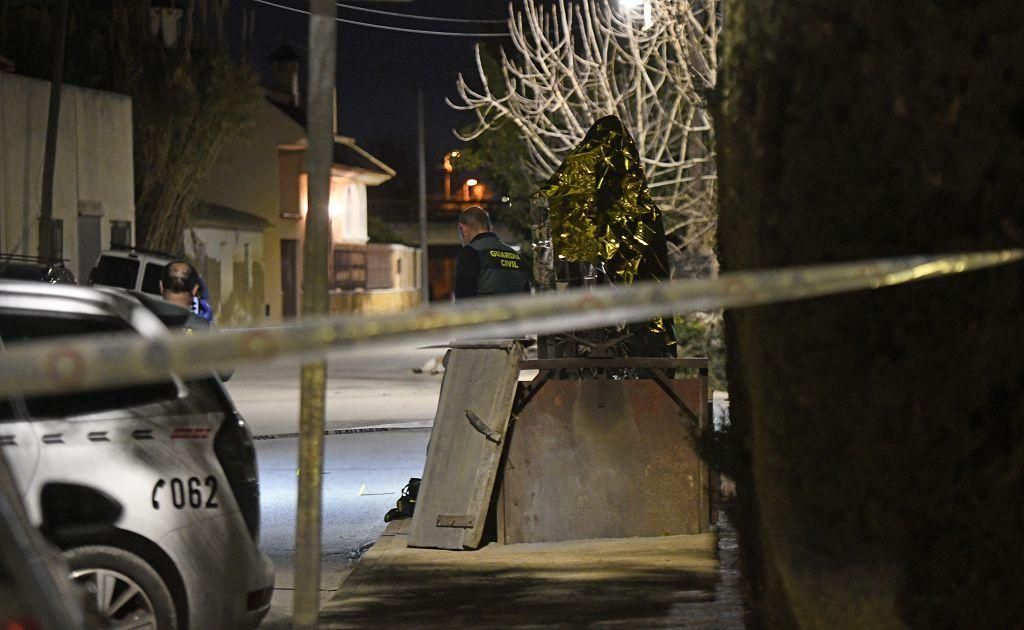 El crimen de Alquerías, en imágenes