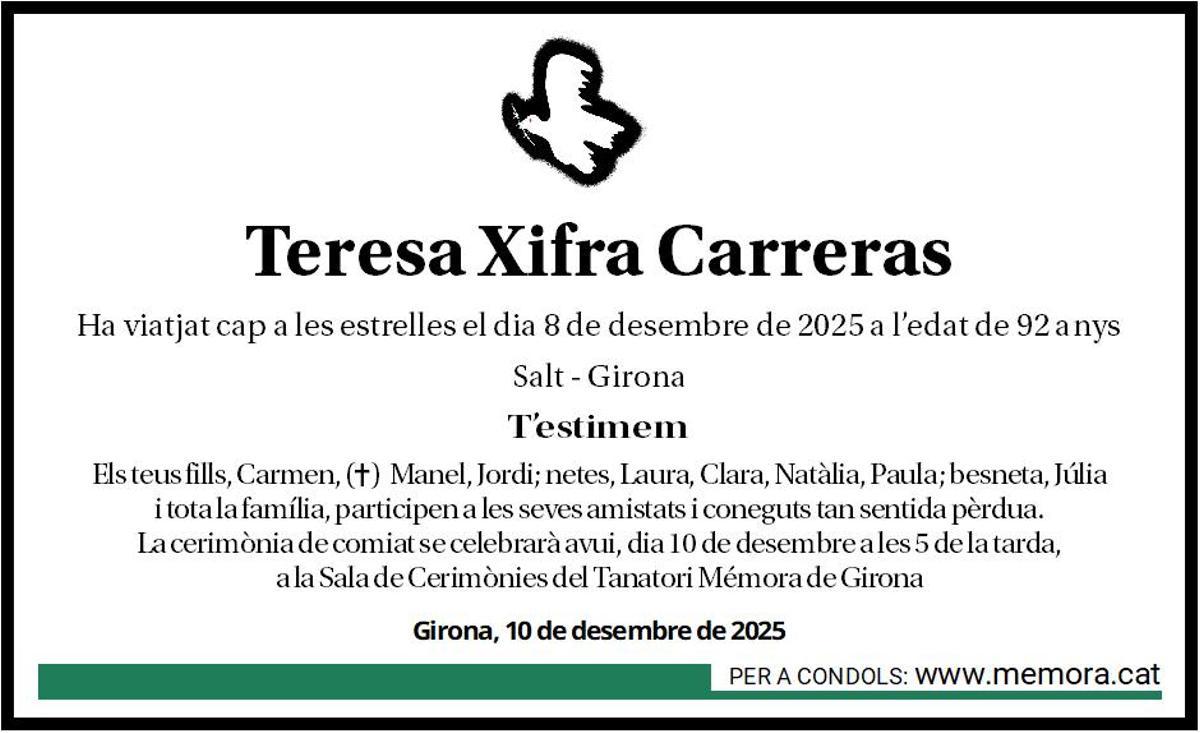 Teresa Xifra Carreras