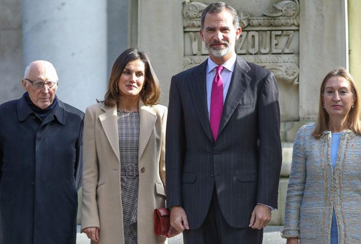 Letizia Ortiz sorprende en su cita con el Museo Nacional del Prado