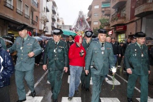 Llegada de la Fuensanta a Murcia