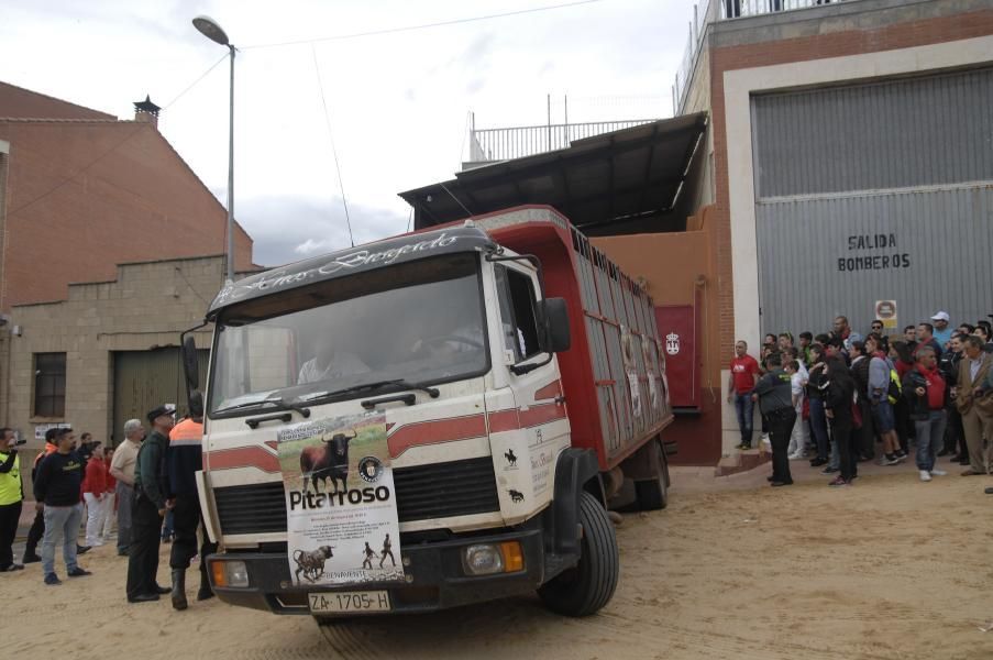 El desembarque de "Pitarroso" en Benavente