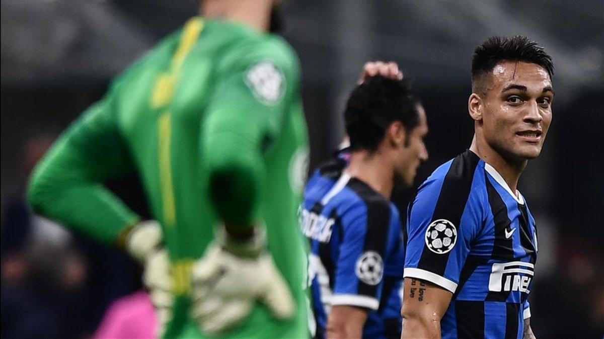 Lautaro, providencial en la victoria del Inter por 2-0 sobre el Dortmund