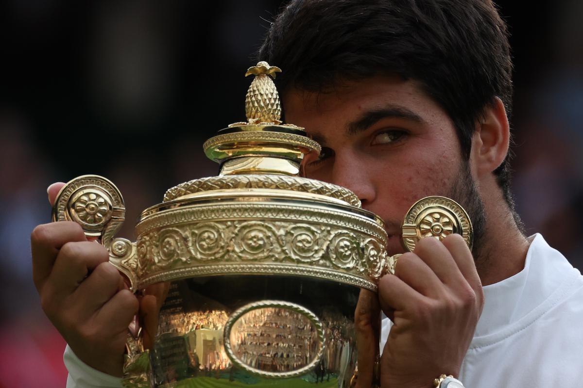 Alcaraz, campeón de Wimbledon ganando a Djokovic en una final épica
