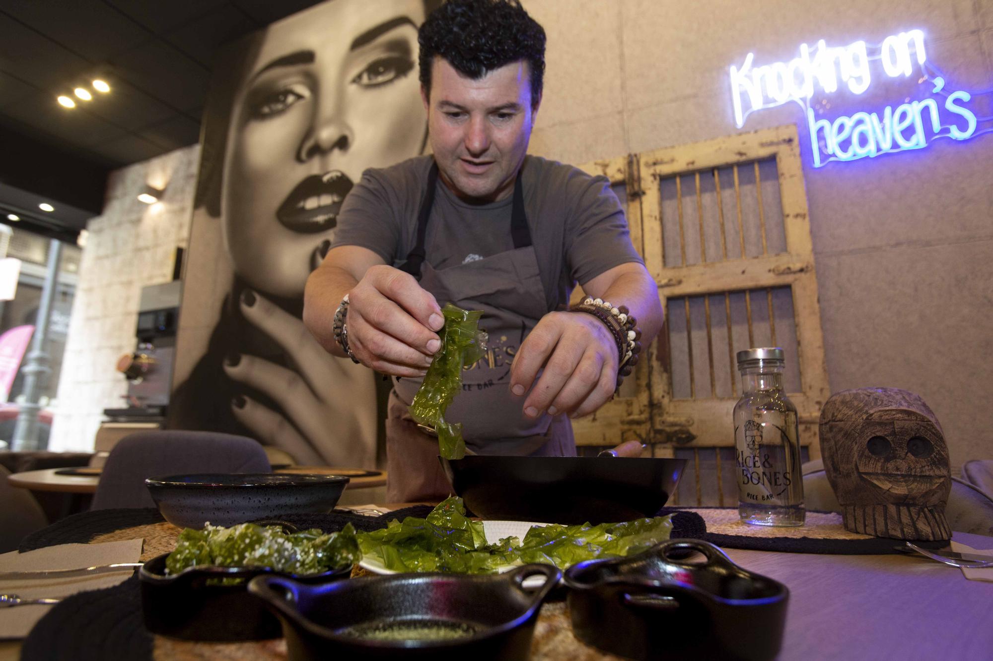 La lechuga de mar empieza a llegar a los restaurantes de Alicante