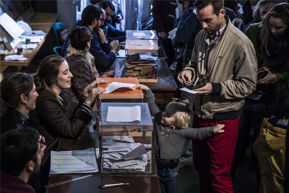 La jornada electoral en imágenes