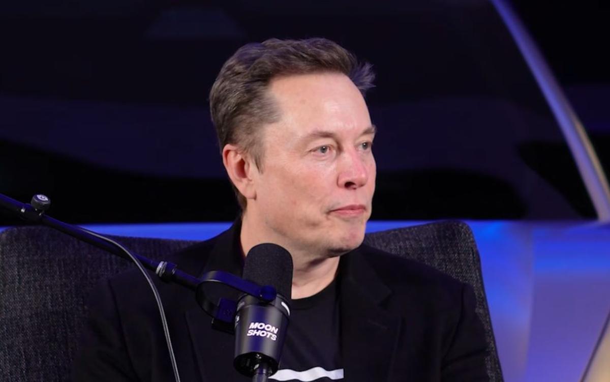 Elon Musk, propietario de Tesla, durante su intevención en el pódcast 'Moonshots with Peter Diamandis'.