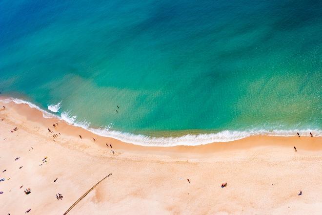 Playa de Nazaré, Portugal