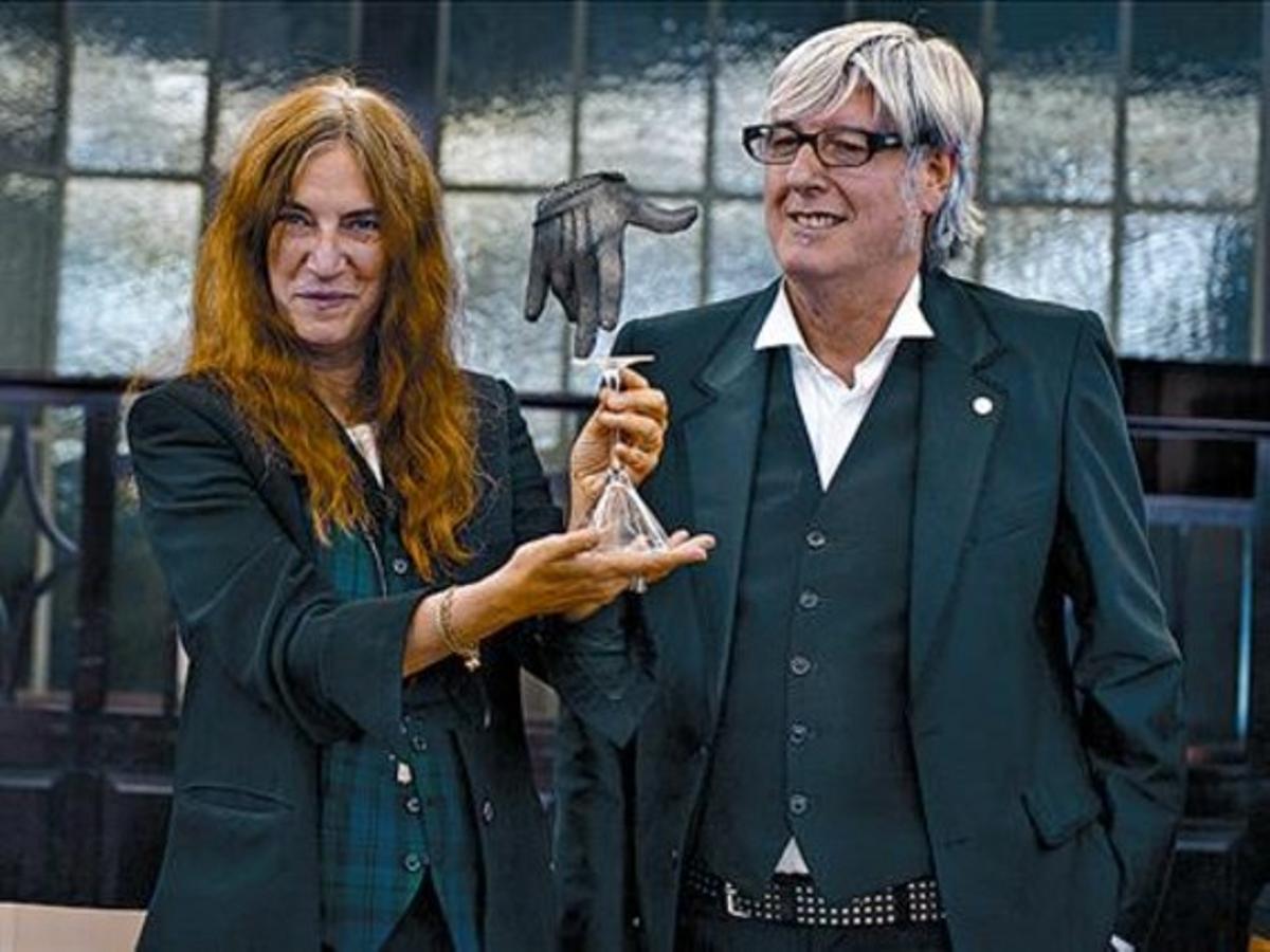 Patti Smith rep a BCN el premi Christa Leem_MEDIA_1 Patti Smith rep a BCN el premi Christa Leem_MEDIA_1