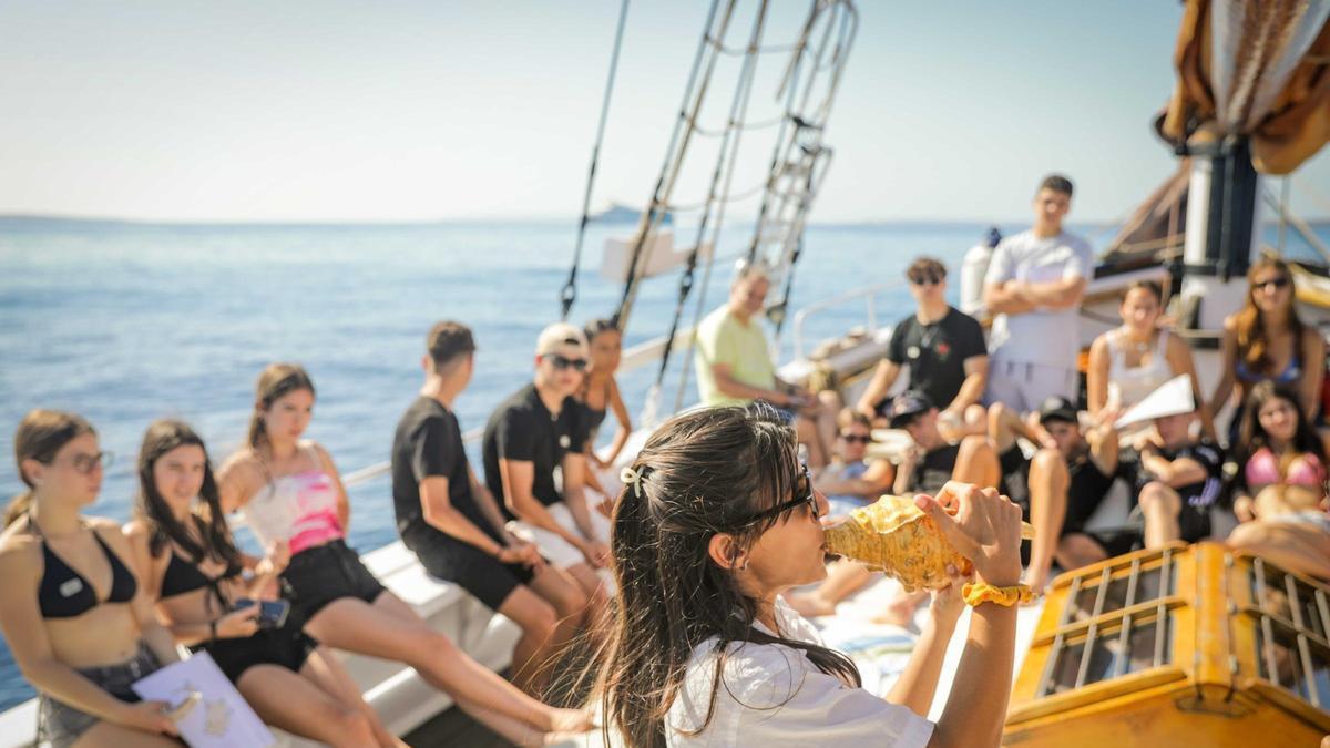 'Jóvens per la mar' en otra de sus ediciones