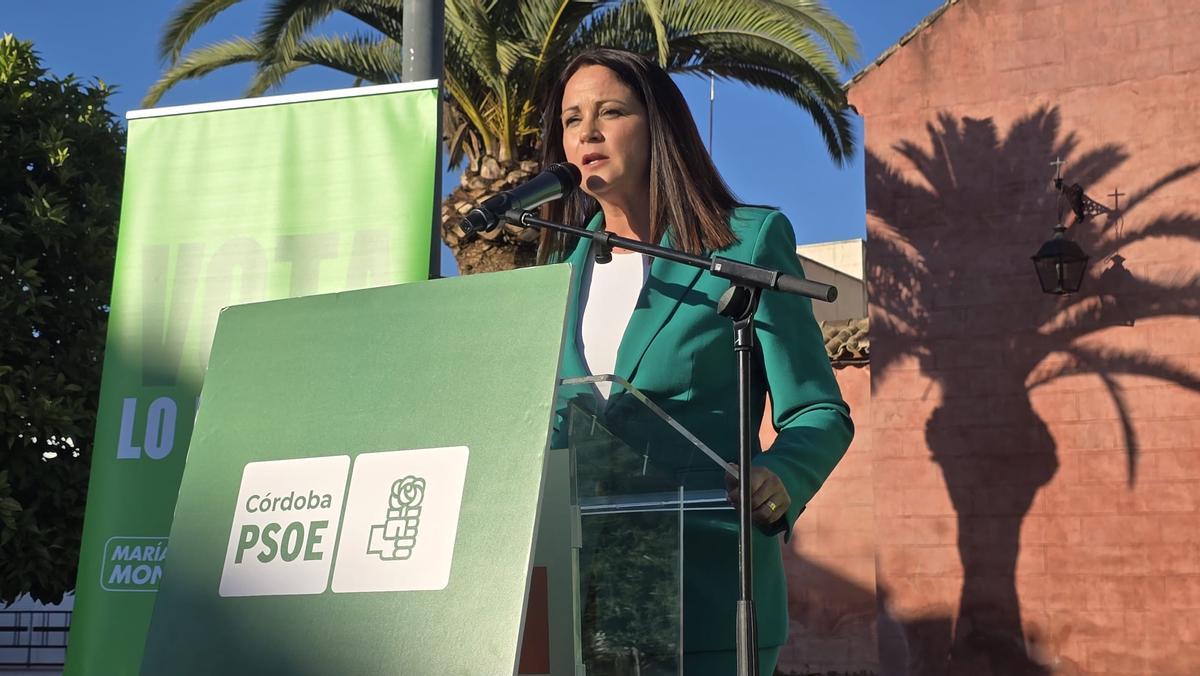 Silvia Mellado, candidata número 1 del PSOE por Córdoba para el 17-M.