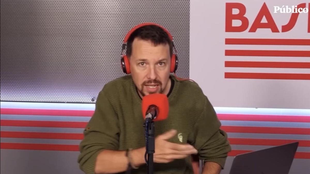 Pablo Iglesias en 'La base'