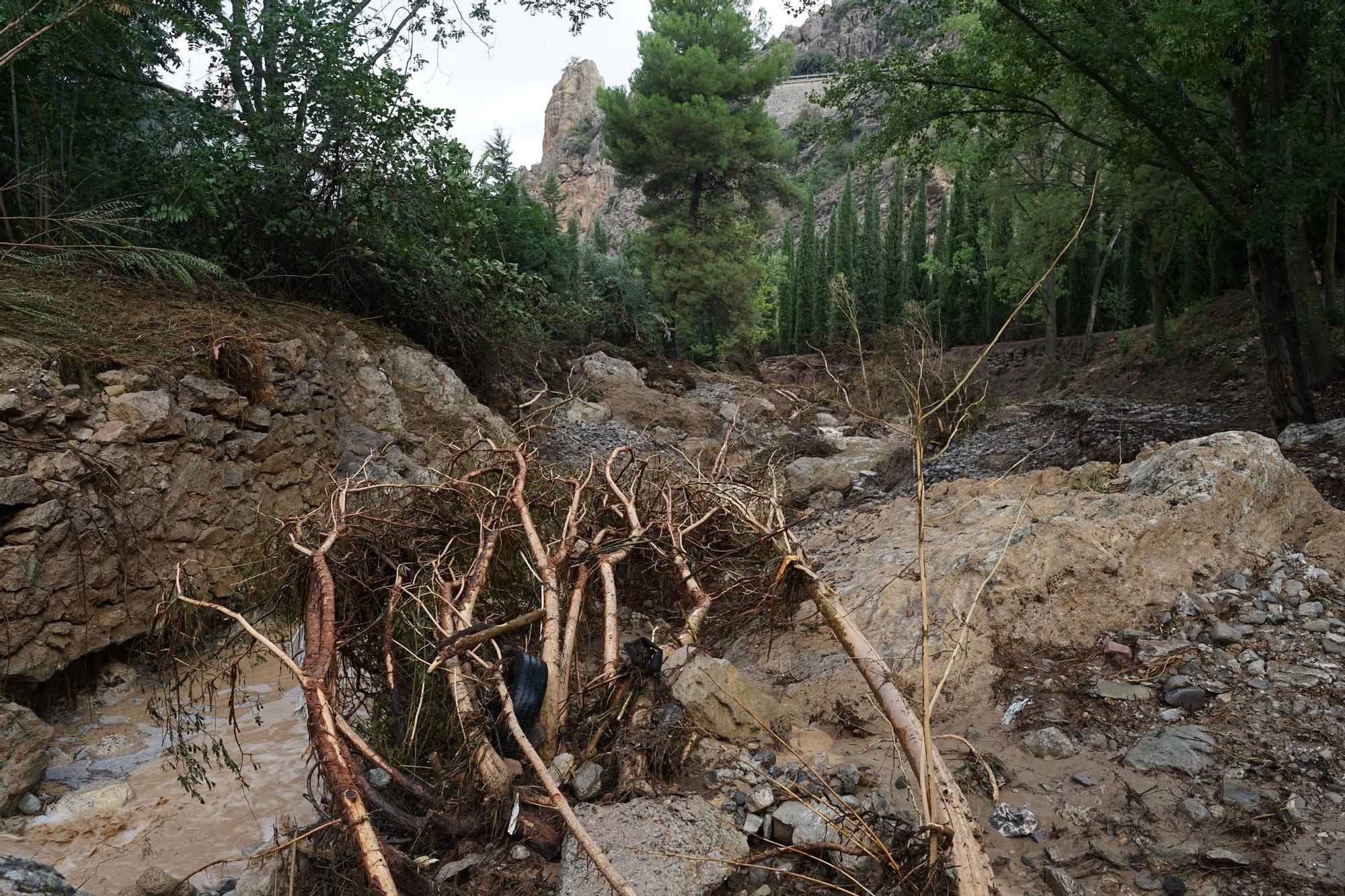 Las imagenes de Almedinilla tras la tromba de agua