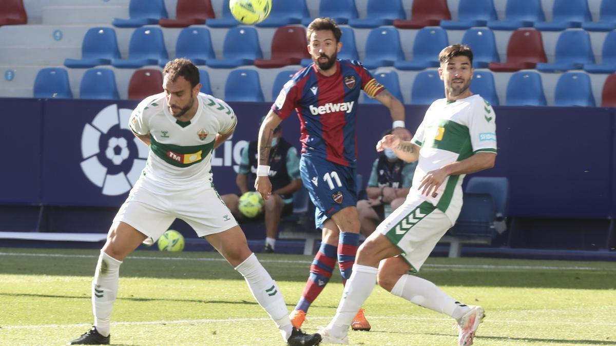 Gonzalo Verdú y Barragán, durante el partido del pasado sábado frente al Levante