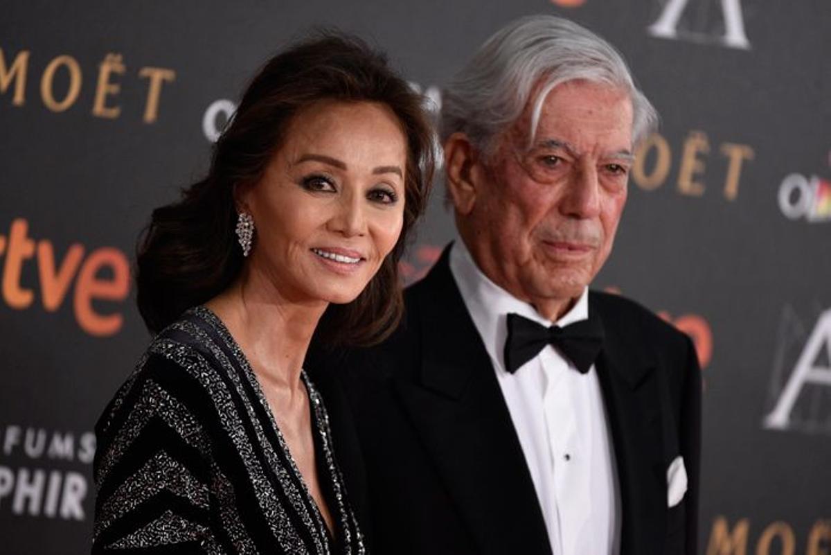 La pareja de enamorados Isabel Preysler y Mario Vargas Llosa