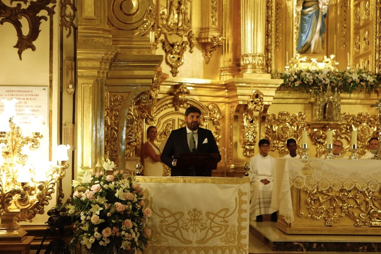 Así ha sido el nombramiento de Fernando López Miras como Mayordomo de Honor del Paso Blanco de Lorca