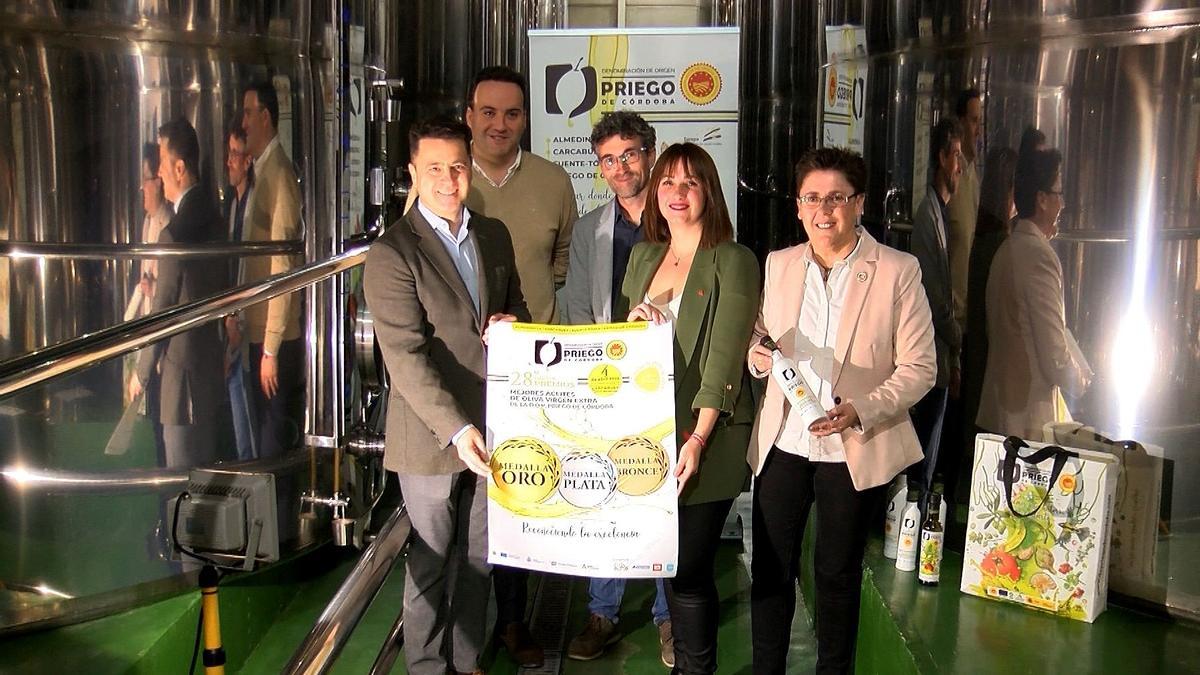 Presentación de los premios a los mejores aceites de la denominación de origen Priego.