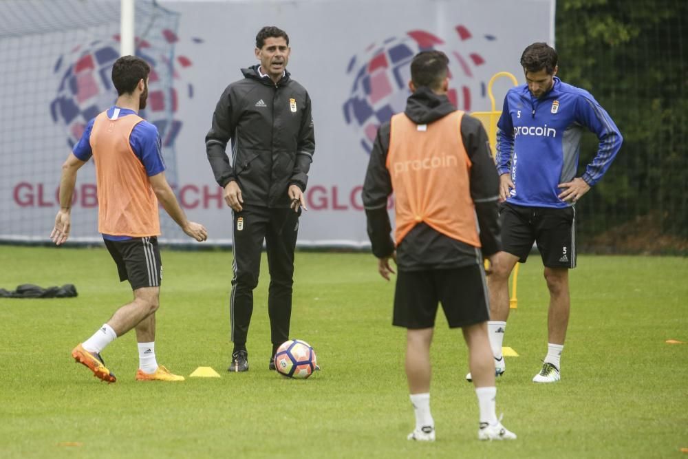 Entrenamiento del Real Oviedo 17/05/2017