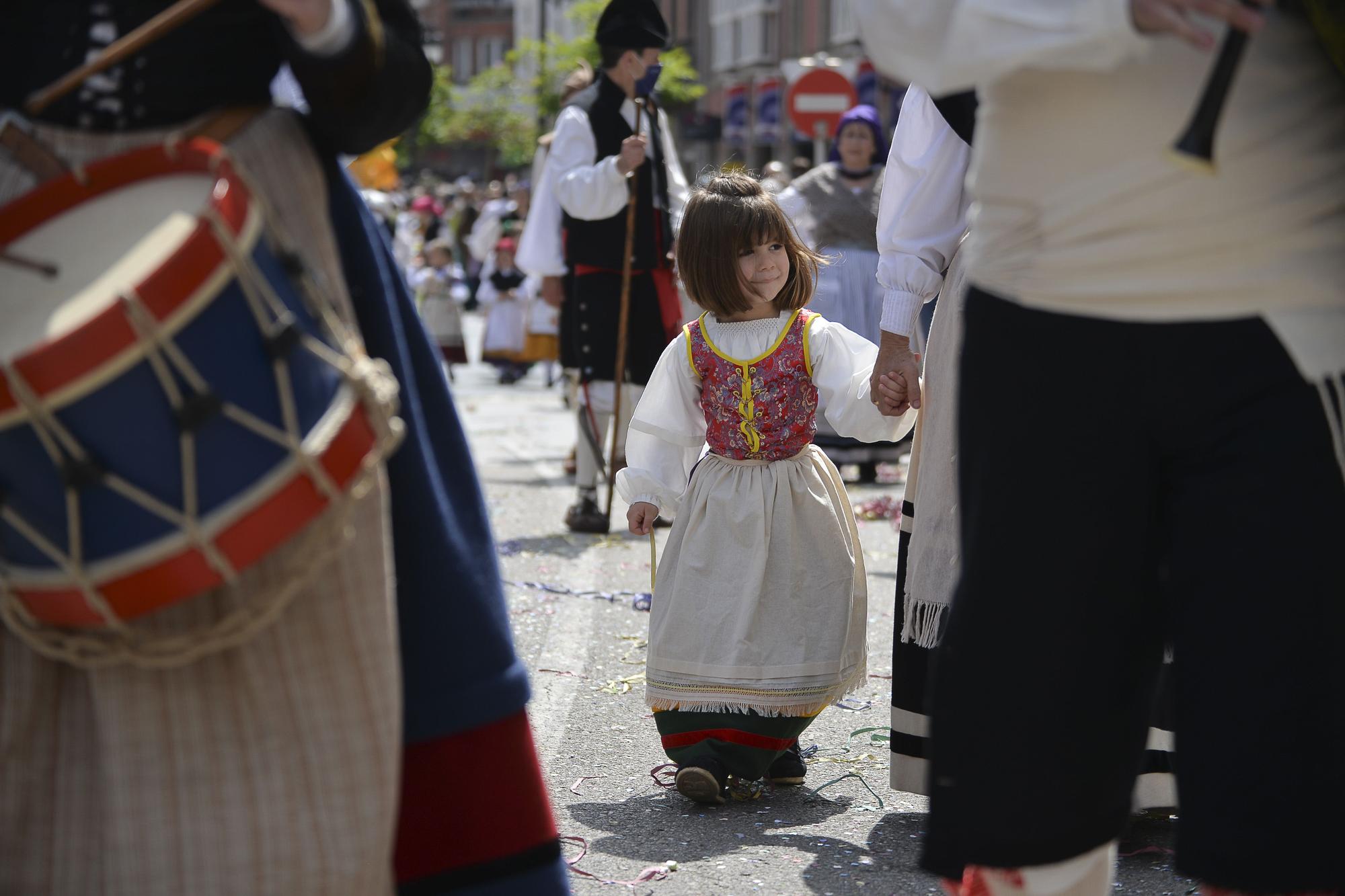 Inicio de las fiestas del Bollo de Avilés