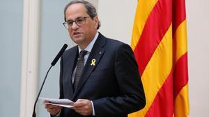 El presidente de la Generalitat, Quim Torra.