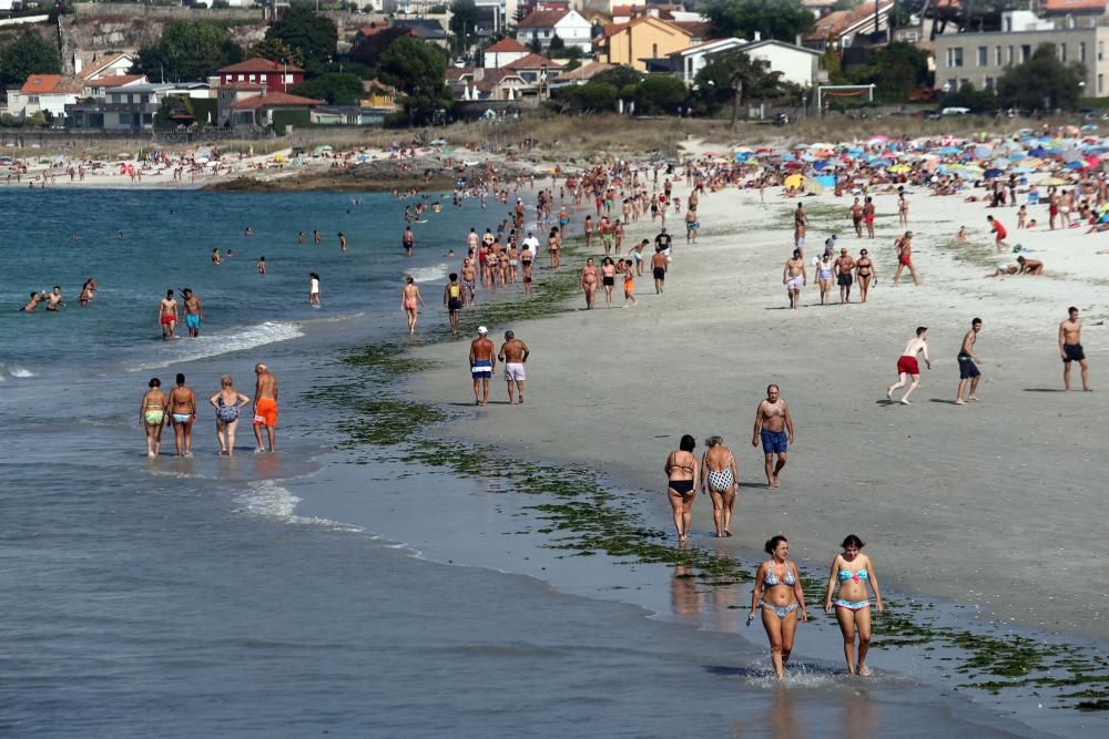 Así se combatió el calor en Pontevedra