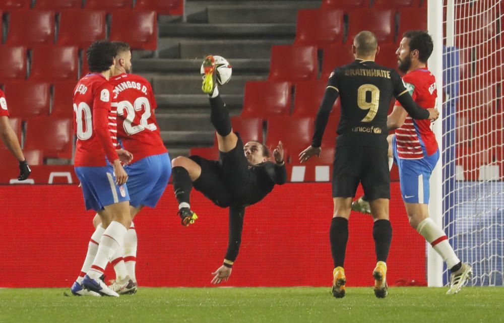 Copa del Rey, cuartos de final: Granada - Barça.