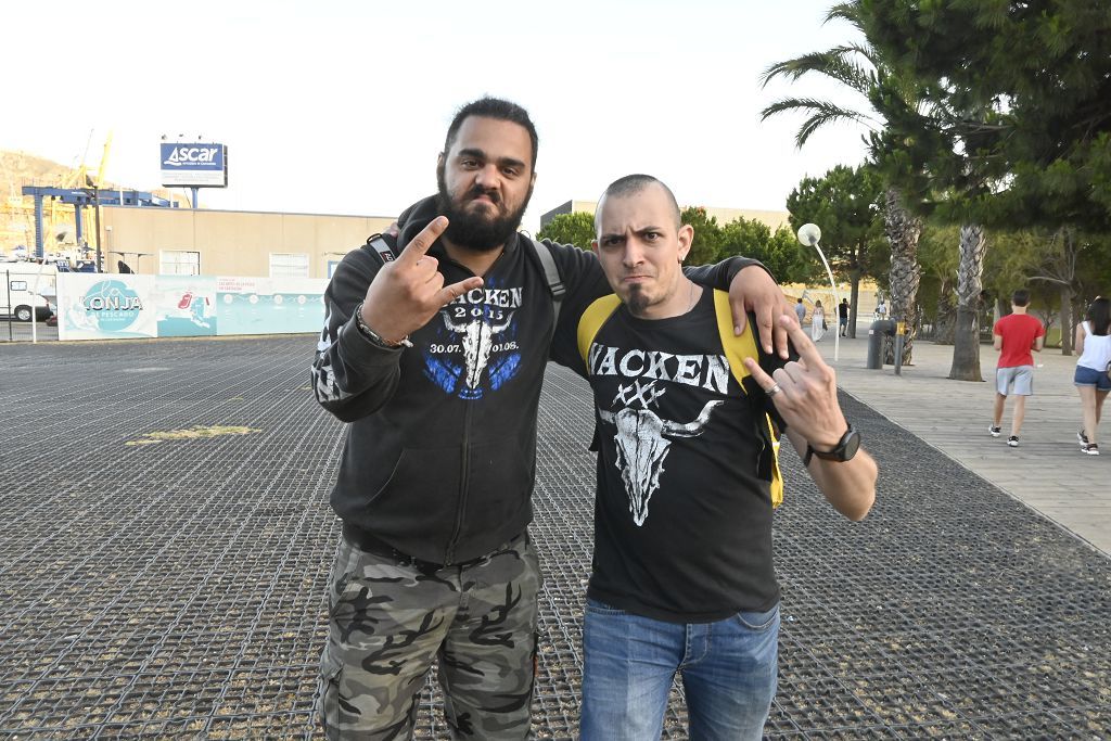 Ambiente de la segunda jornada del Rock Imperium Festival en Cartagena