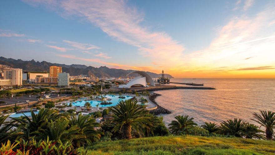 Panorámica de Santa Cruz de Tenerife.