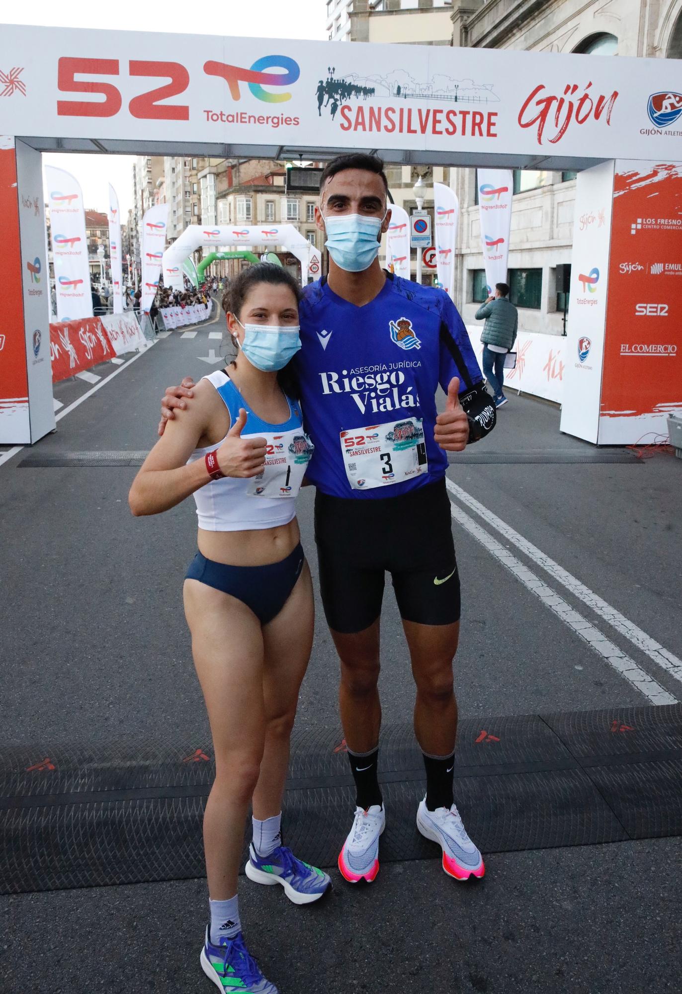 En imágenes: Así ha sido la victoria de Bakkali en la San Silvestre de Gijón