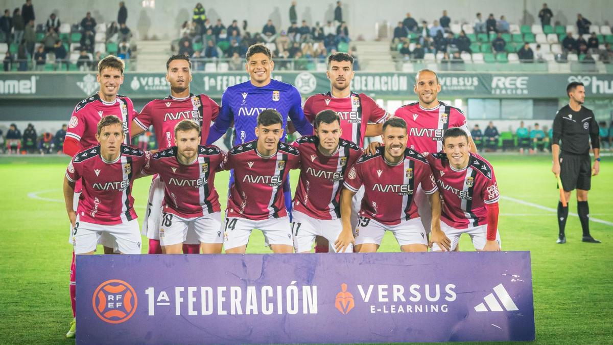 El once titular del Cartagena en la última jornada