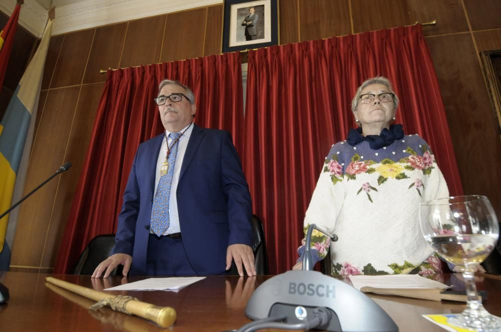 Los ayuntamientos asturianos eligen alcalde: pleno de Mieres