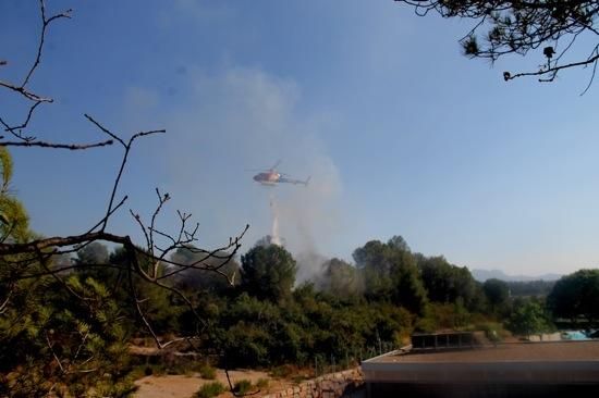 Incendi a Sant Fruitós