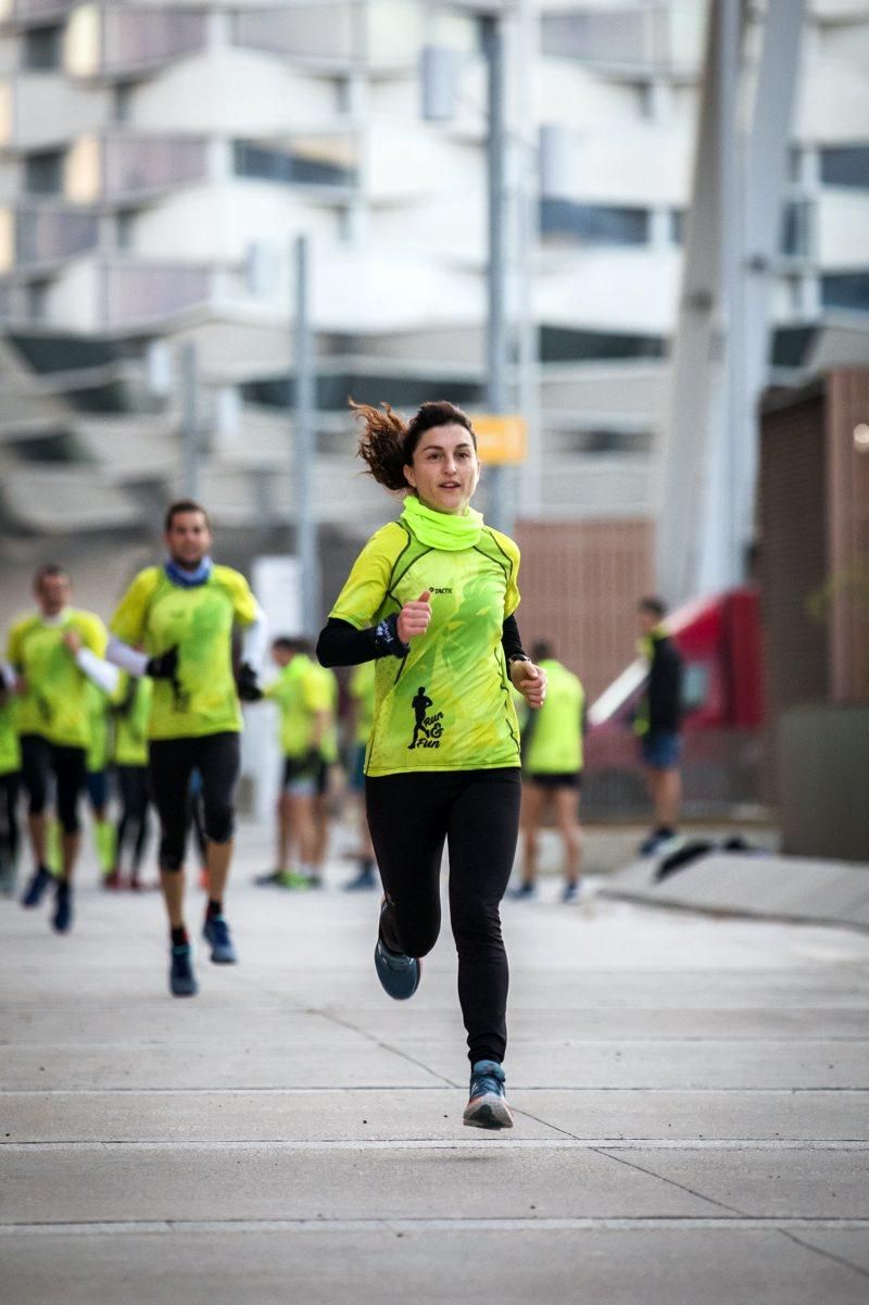 Los componentes de Run&Fun preparan la maratón de Valencia