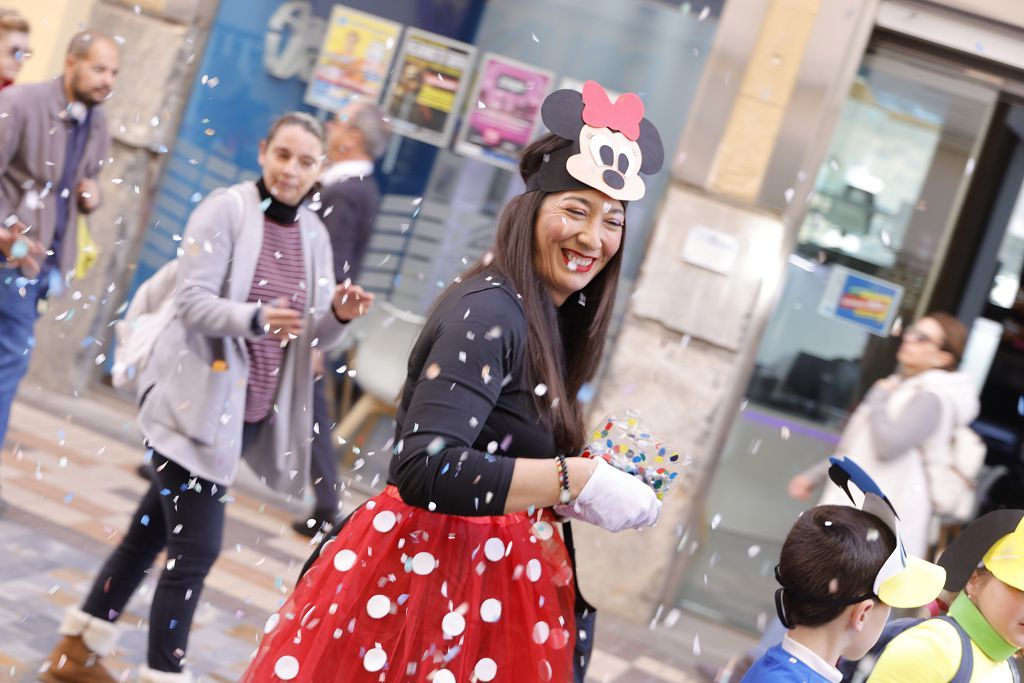 El desfile infantil del Carnaval de Cartagena, en imágenes