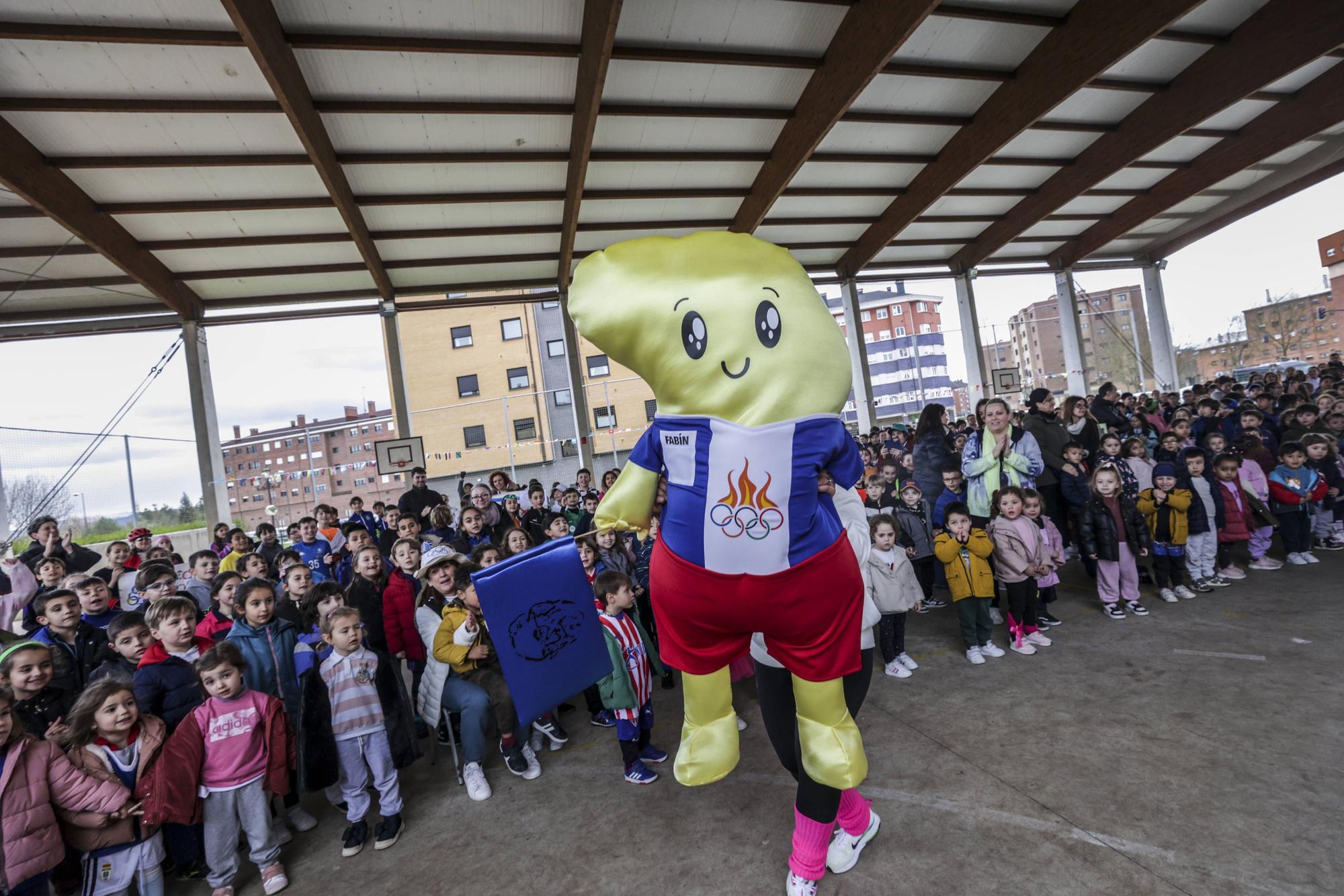 Las olimpiadas en el colegio Poeta Ángel González