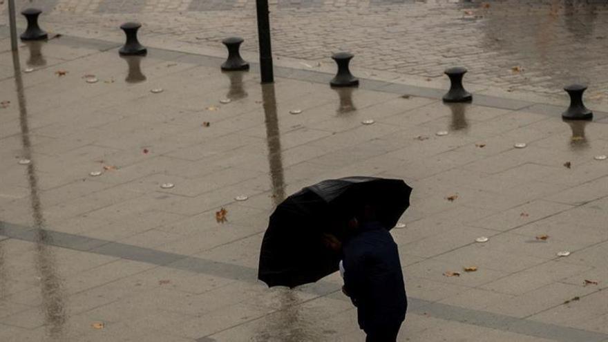 &#039;Irene&#039; impacta de lleno en Extremadura con vientos de 100 km/h y abundantes lluvias