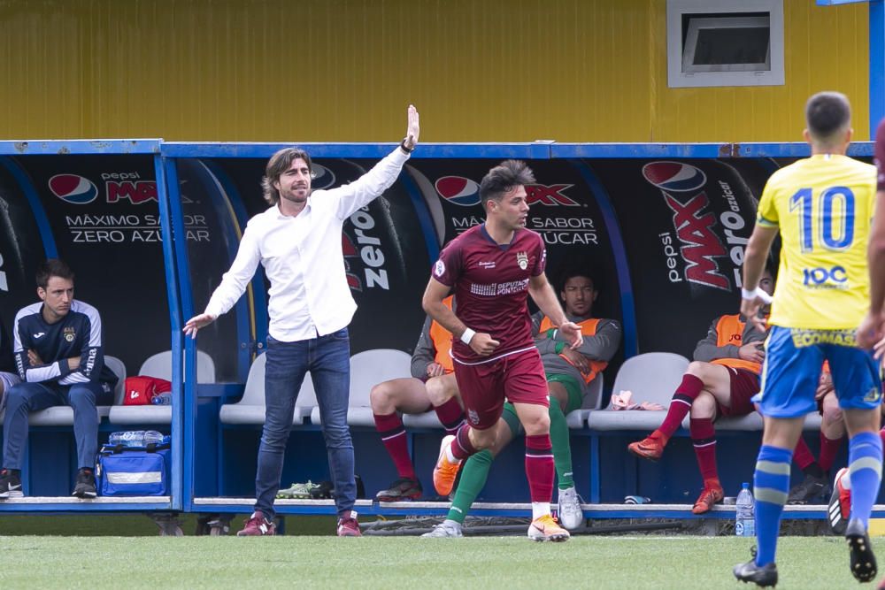 05.05.19. Las Palmas de Gran Canaria. Fútbol segunda división B temporada 2018-19. UD Las Plamas Atlético - Pontevedra. Anexo Estadio de Gran Canaria . Foto Quique Curbelo  | 05/05/2019 | Fotógrafo: Quique Curbelo