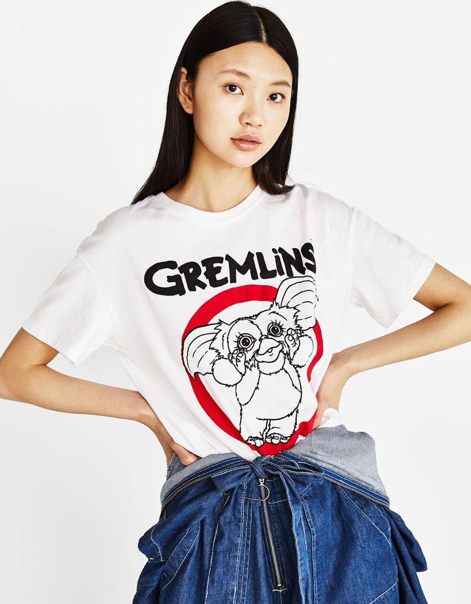 Camiseta de 'Gremlins', de Bershka