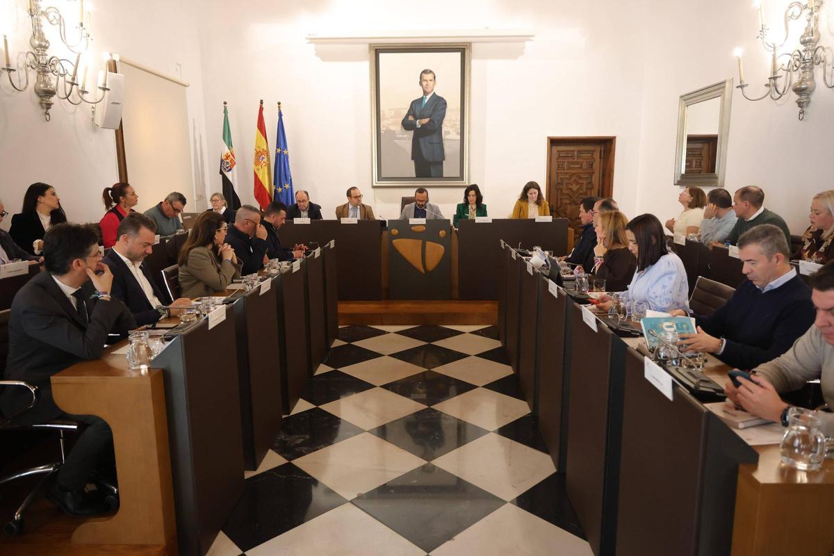 FOTOGALERÍA | El último pleno del año de la Diputación de Cáceres, en imágenes