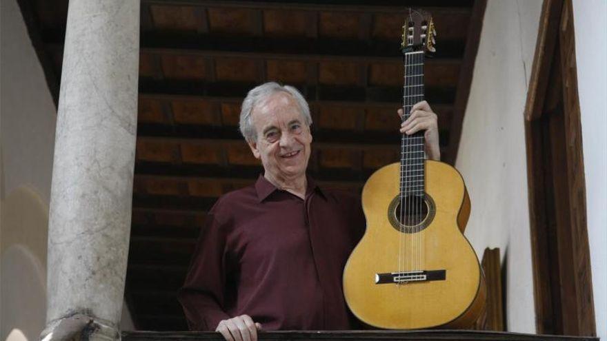 El guitarrista cordobés Paco Peña.