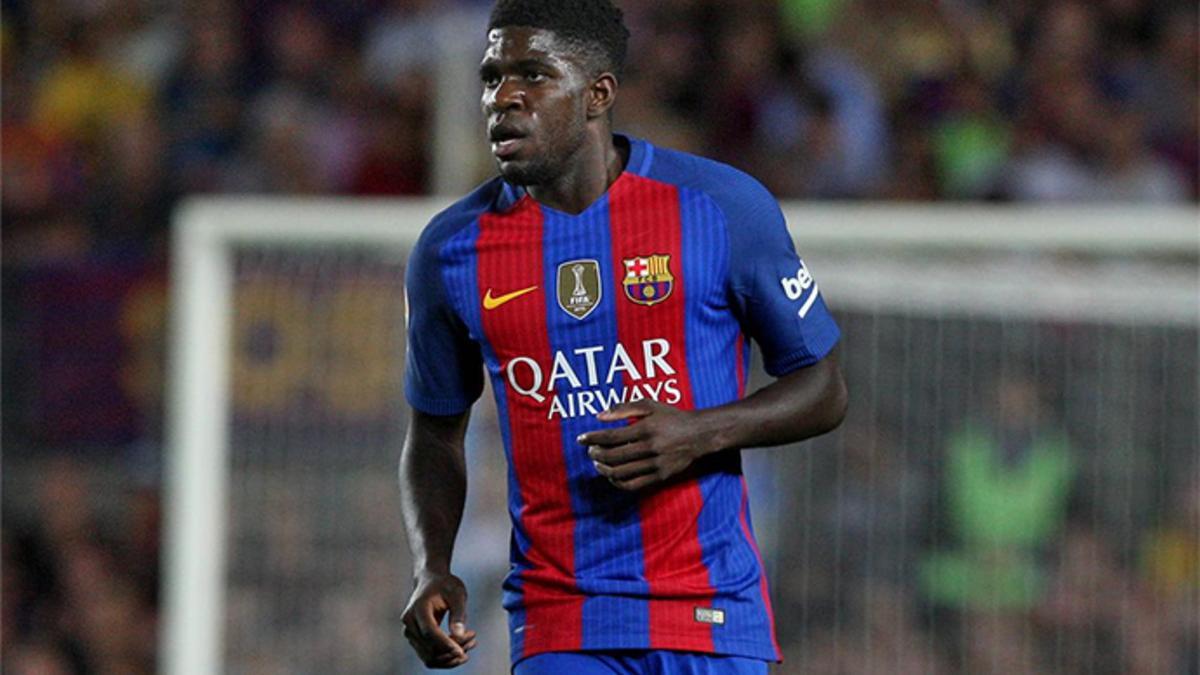 Umtiti hizo un gran partido contra el City