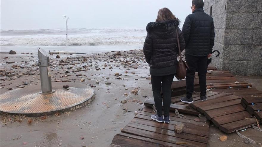 Costas pospone la rehabilitación del litoral de Castellón que arrasó ‘Gloria’