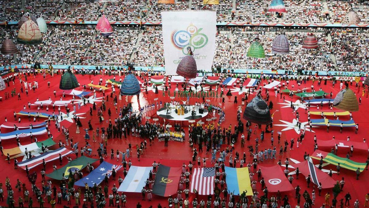 Una imagen de la ceremonia inaugural del Mundial 2006 en Alemania